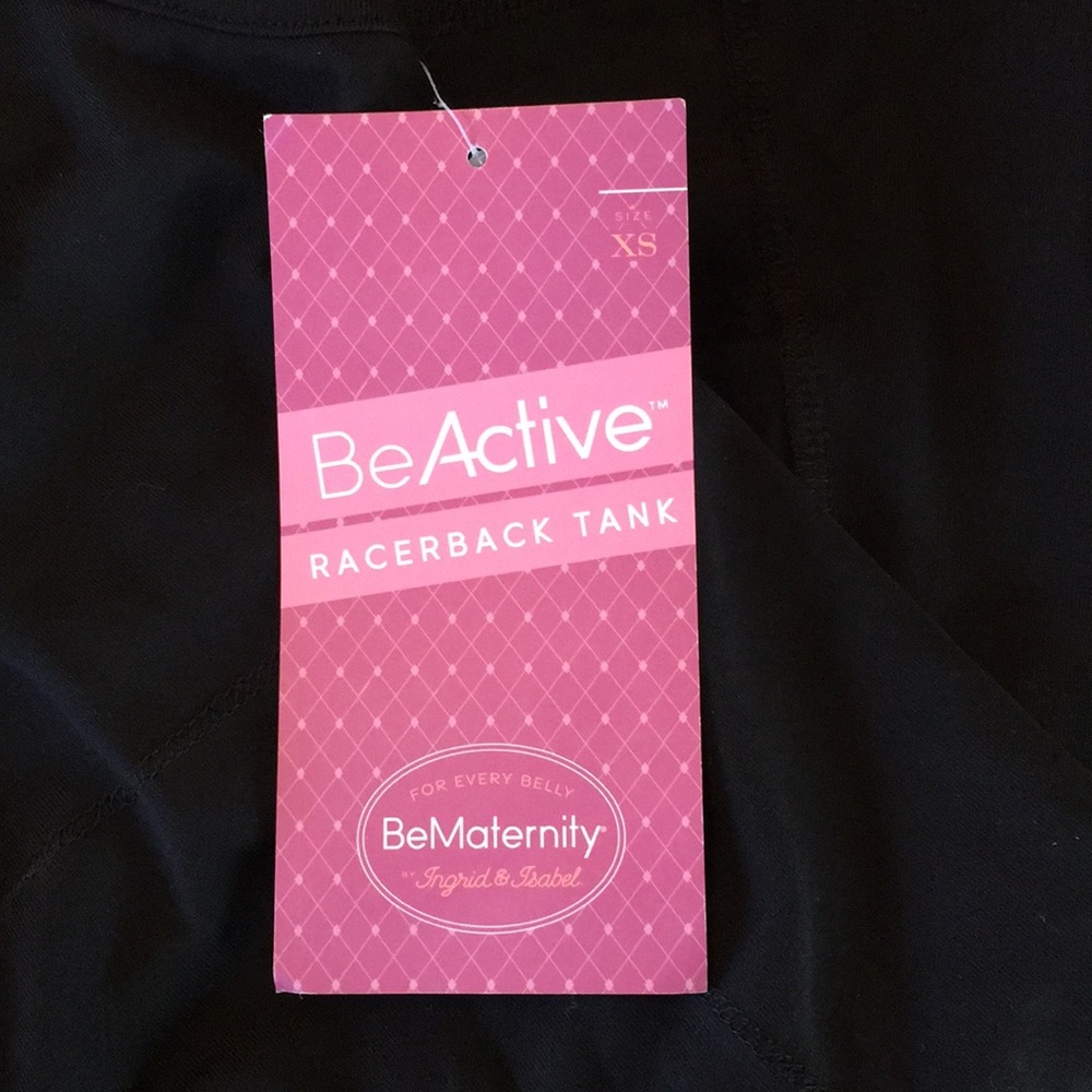 Be Active Racerback Maternity Tank Top - Picture 3 of 5